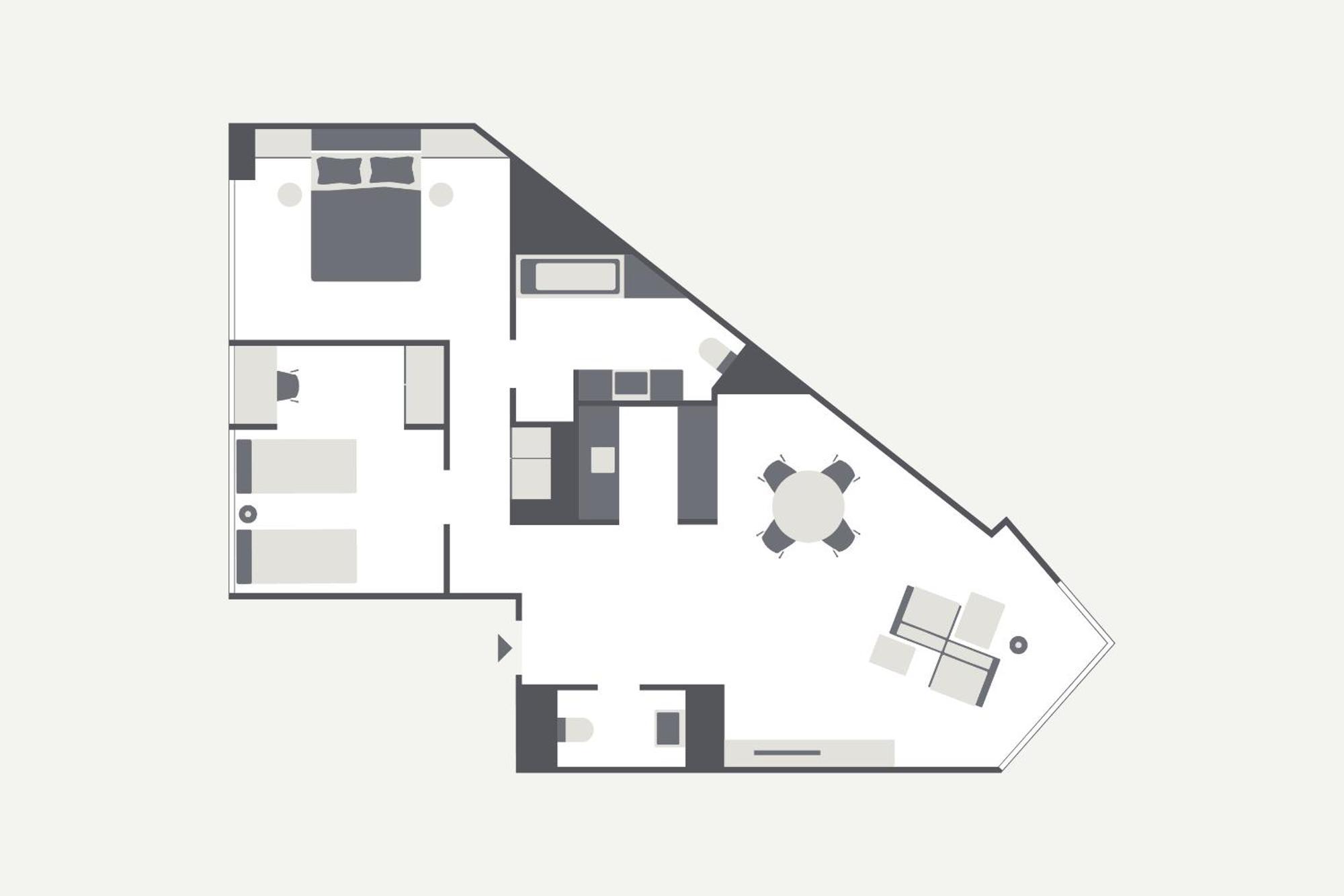 Ema House Hotel Suites Цюрих Номер фото